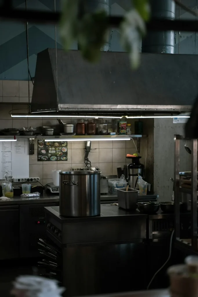 Khu vực sơ chế prep zone cà phê