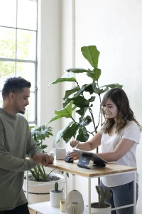 Bố cục quầy thanh toán tối ưu luồng tiền