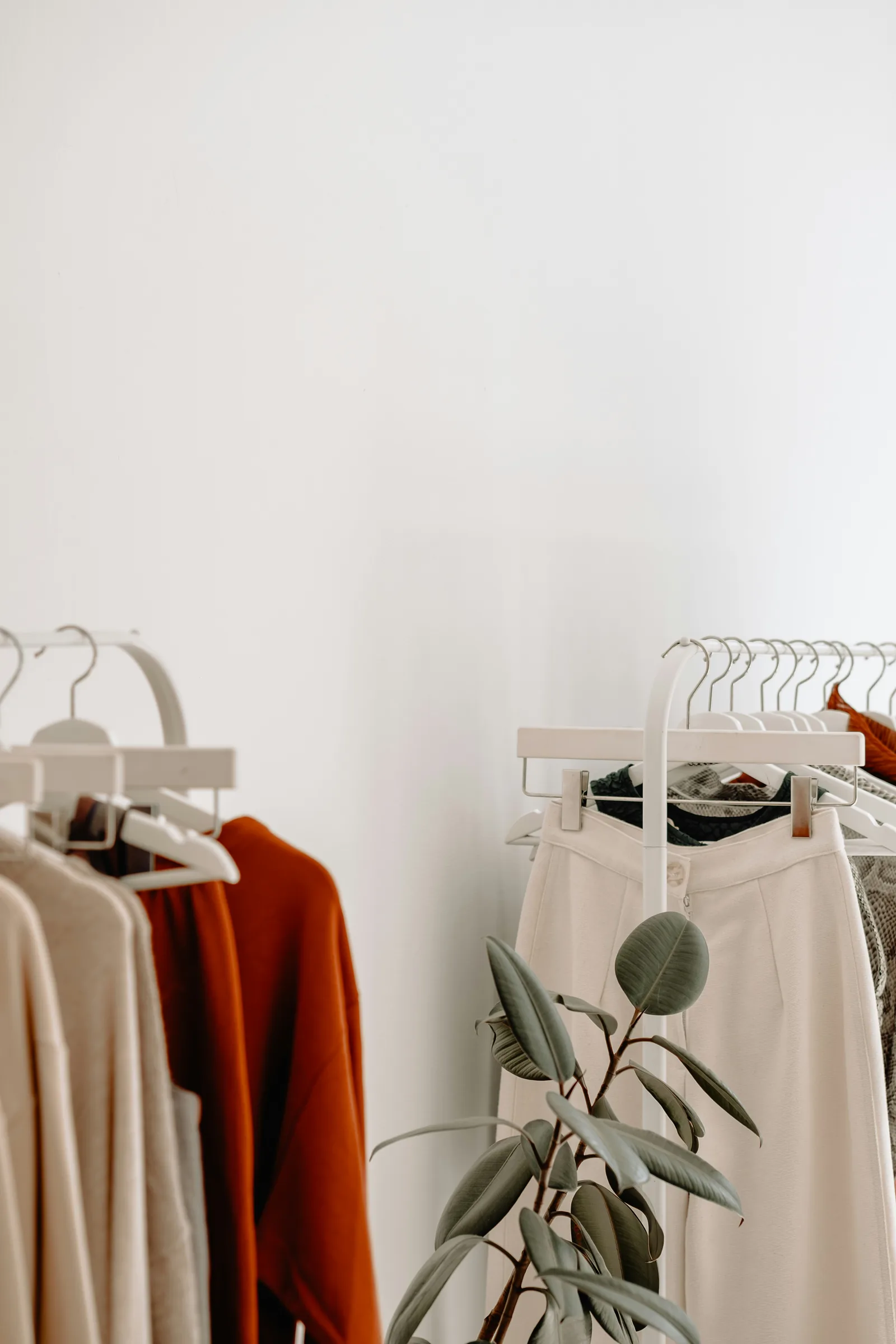 Clothing racks retail fashion apparel display