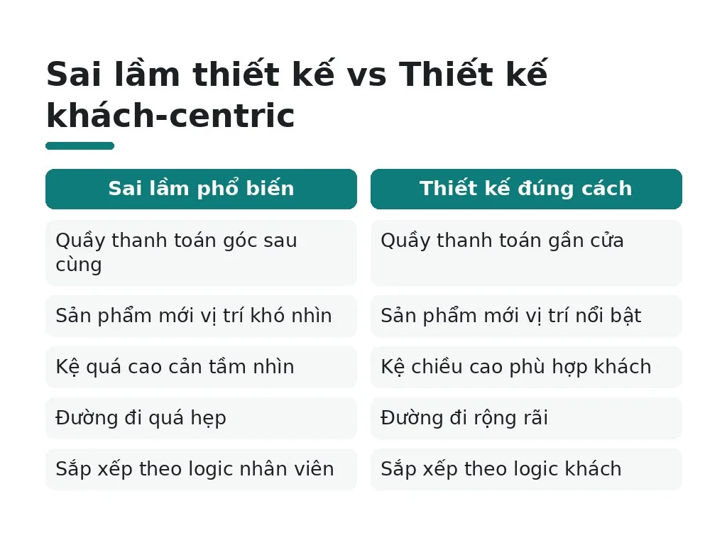 Thiết kế customer journey thường mắc sai lầm nào?