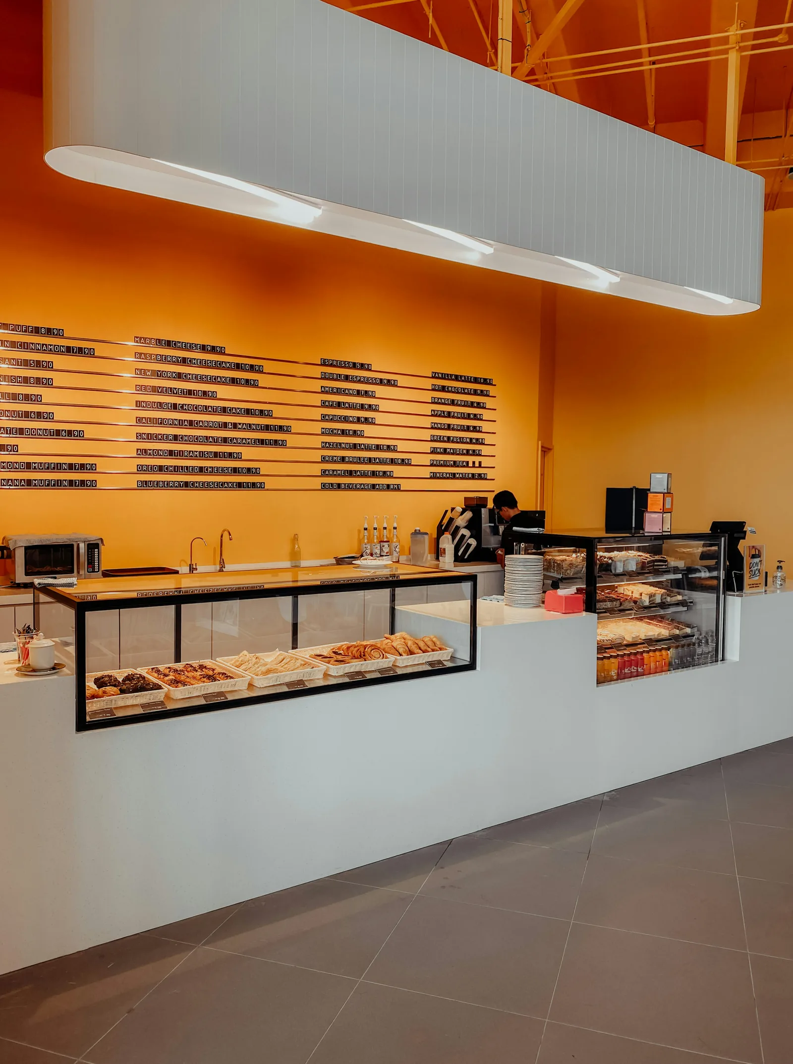 Counter display