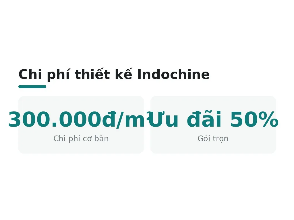 Cách thực hiện thiết kế nhà hàng phong cách Indochine